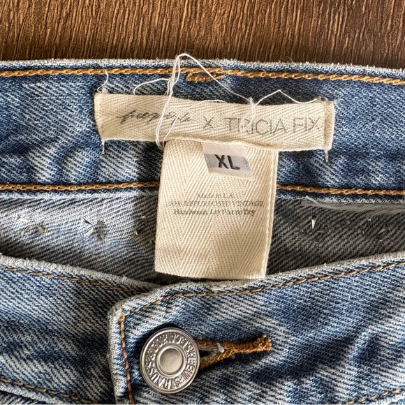 Free People Tricia Fix embellished studded denim maxi skirt - Picture 10 of 16